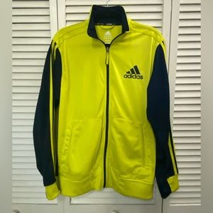 Mens Medium Adidas zip up performance jacket